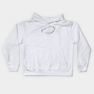 Cat Curl Kids Hoodie